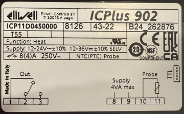 Controler temperatura ICP11D0450000 